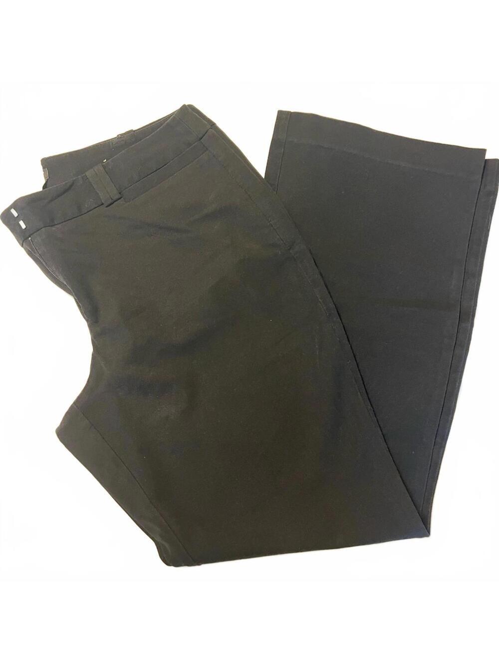Ann Taylor Black Trouser Pants Curvy Fit Career Wear Slacks